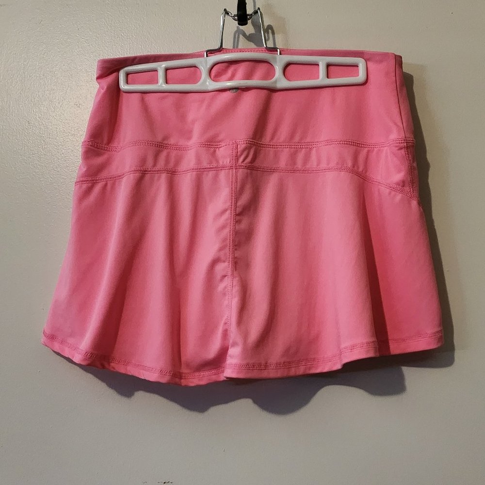 Hot pink golf skirt